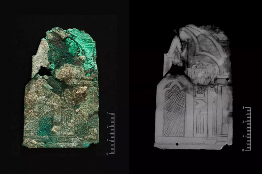 В склепе церкви найден реликварий с мощами святого