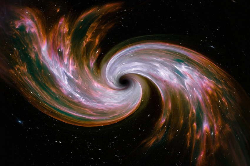 Длина самых больших известных струй черных дыр равна длине 140 Млечных Путей