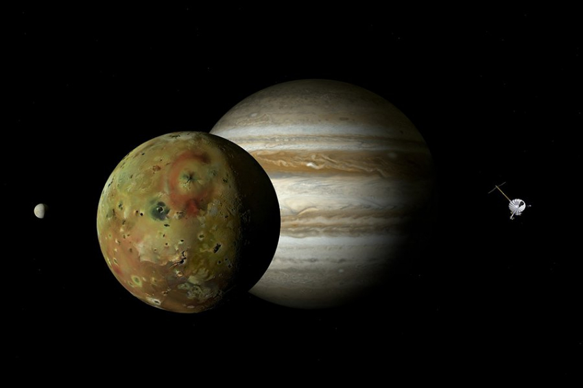 Вулканы могут помочь обнаружить внутреннее тепло на спутнике Юпитера