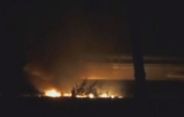 В ГУР Украины заявили о поджоге самолета Ту-134 в Оренбурге