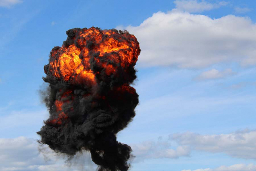 В Брянской области произошла детонация взрывоопасных предметов