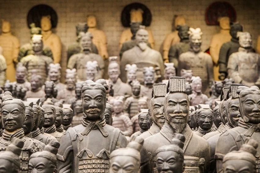 Редкий генерал армии и колесница обнаружены среди терракотовых воинов Китая