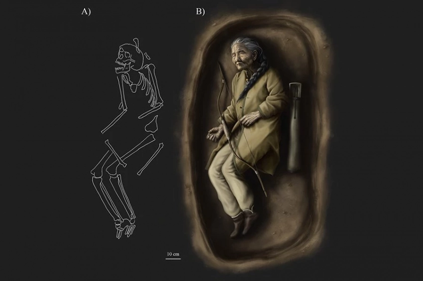 В Венгрии обнаружено первое средневековое женское захоронение с оружием